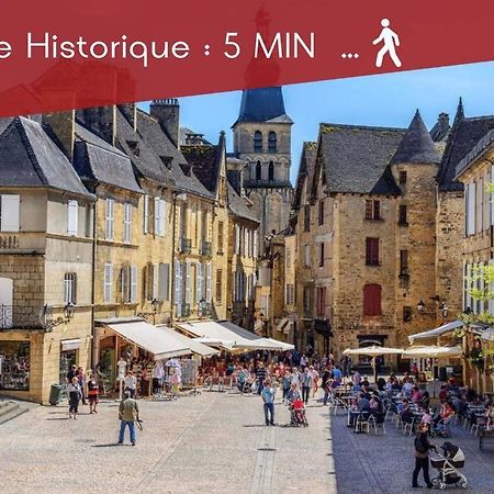 Le Vertigo Proche Centre Histo Avec 2 Parkings Sarlat-la-Canéda Eksteriør billede
